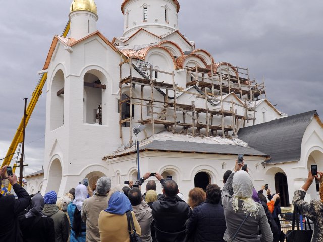 Освящение и установка крестов — фото 20