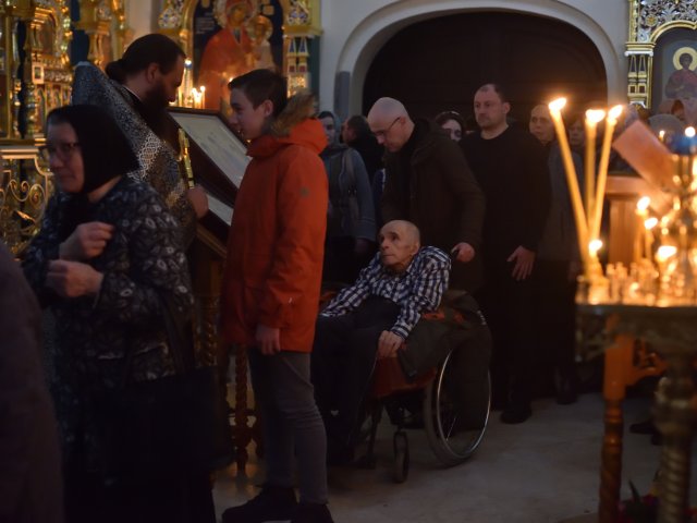 10.03.2019. Вечерня с чином прощения
