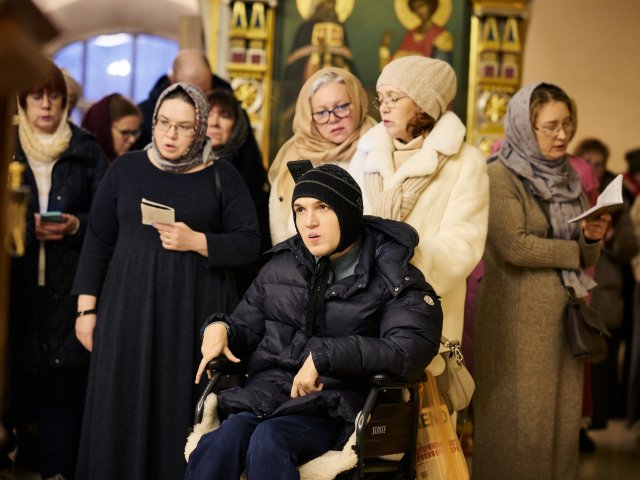 Новогодний молебен — фото 15