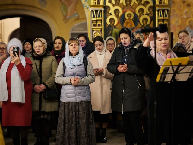 Новогодний молебен — фото 27