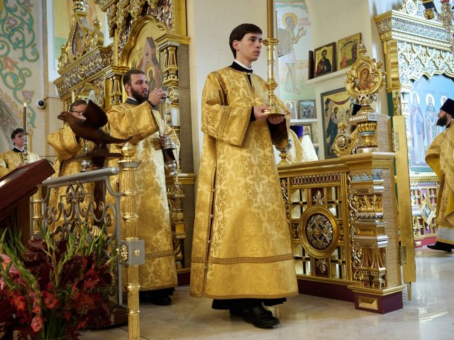 Литургия в день памяти Александра Невского — фото 12