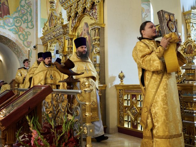 Литургия в день памяти Александра Невского — фото 13