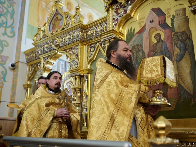 Литургия в день памяти Александра Невского — фото 19
