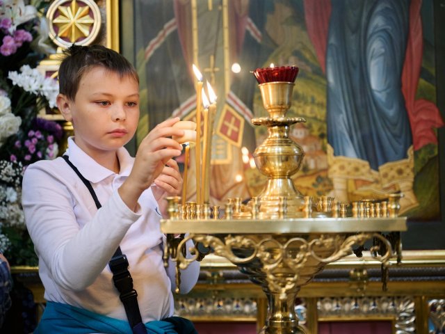 Молебен перед началом нового учебного года — фото 45