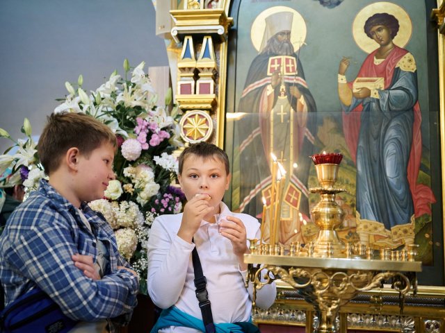 Молебен перед началом нового учебного года — фото 46